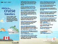 Advice for cruise travellers